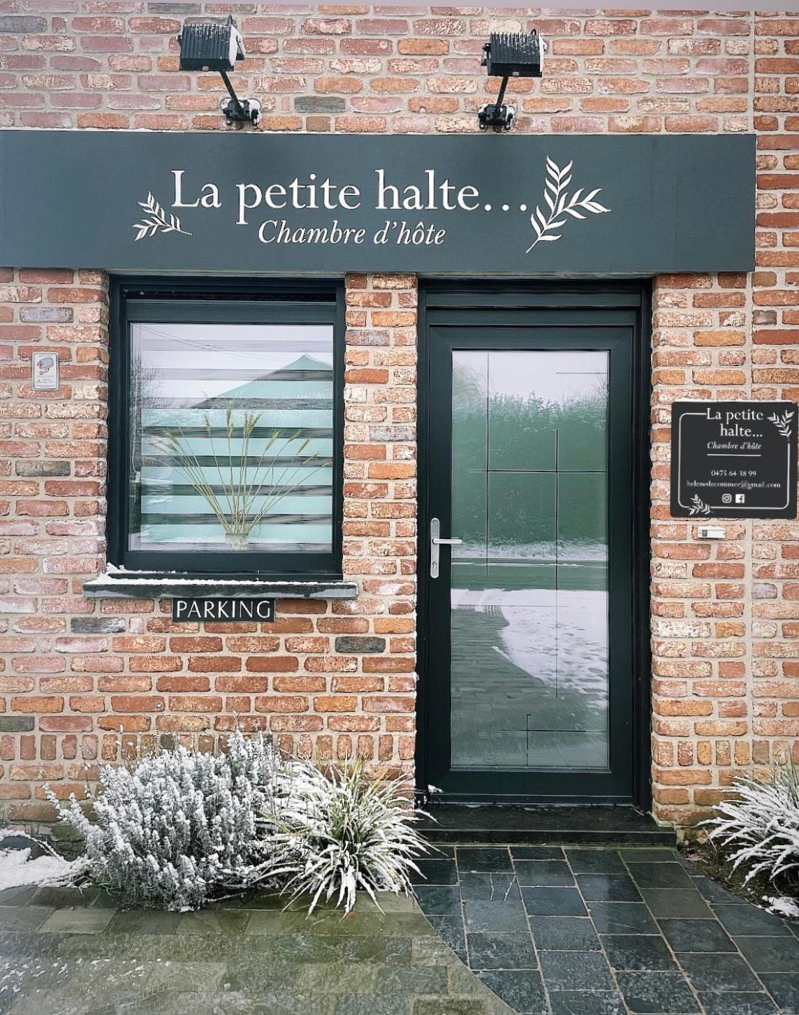 La Petite Halte Bed & Breakfast Comines-Warneton Exterior foto